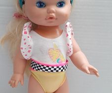 collectable vintage matel doll in original clothes