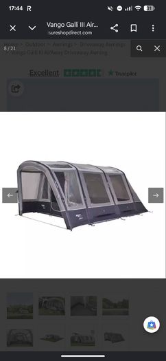 Vango Galli Air III Drive Away Awning