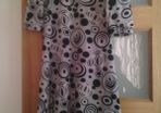 Ladies Grey / Black and White Dress Size Medium