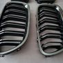 BMW 5 Series V.1. / V.2.  F10 F11 M Style Kidney Grilles Brand New Image 7