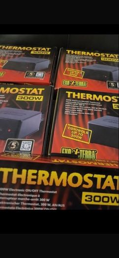 Exo Terra 300w and 100w thermostat