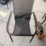 Large garden table and chairs Image 3
