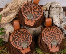 Medieval Viking Style Coin Purse / Walet, new, unopened.