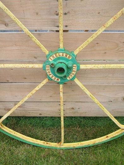 Iron wheels