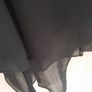 Sheer Asymmetrical Black Tunic Image 2