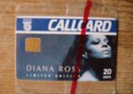 Diana Ross Call Card