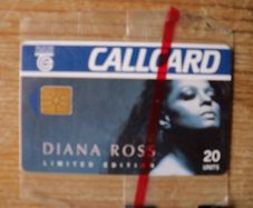 Diana Ross Call Card