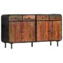 Sideboard Solid Reclaimed Wood 140x35x76 cm Image 5