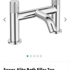 Sonas Alita Bath Filler Bathroom Tap Chrome