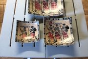 African serving plates