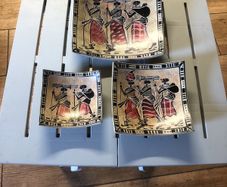 African serving plates