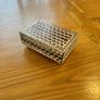 Vintage Eastern European Straw Marquerty Jewellery Box Image 2