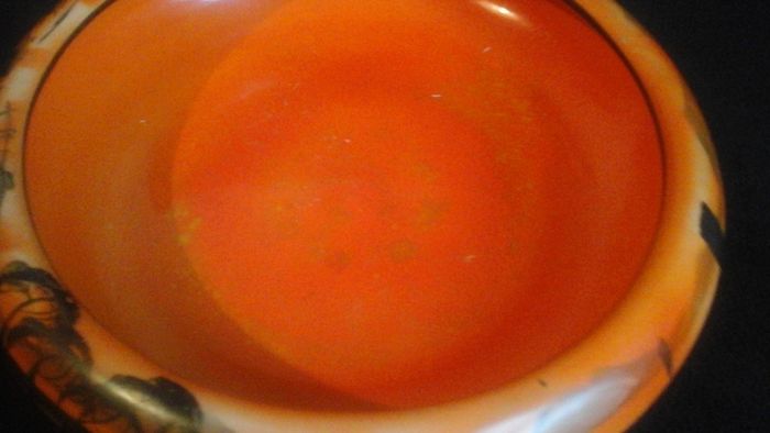Large decorative vintage bowl