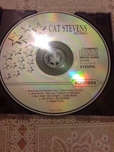 Cat Stevens CD.  Wild World.