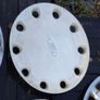 Ford Escort Orion Sierra Laser 13'' White Edition Hubcap Wheel Trim Cover Image 3