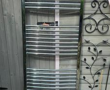 Chrome towel rail (1.2m)