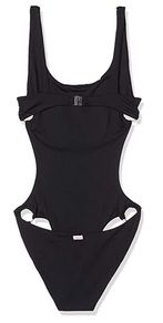 Banana Moon Womens Yuppy Ring One Piece Swimsuit Size L 42