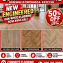 15 mm oak herringbone and plank engineered wood flooring Image 8