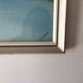 Vintage 1960s landscapes of ireland oil and handwoven tweeds picture K.C.Colohan framed Image 4