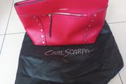 Carl Scarpa  Red Large Handbag.   B.N.W.T