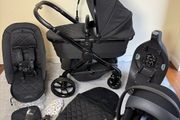 icandy peach 7 cerium collection Cybex car seat and isofix base rotating