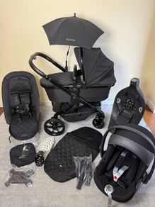 icandy peach 7 cerium collection Cybex car seat and isofix base rotating