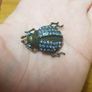 Vintage Beetle Brooch Image 2
