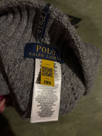 Polo Ralph Lauren hat / grey/ new