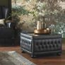 Saxon Leather sofa and Furniture Suite Image 4