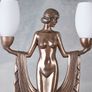 Table Lamp Villa Gatsby Art Deco Table Lamp Female Nude Bauhaus Lamp Image 5