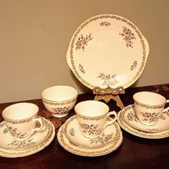 Set of 3 Vintage Royal Grafton Bone China.