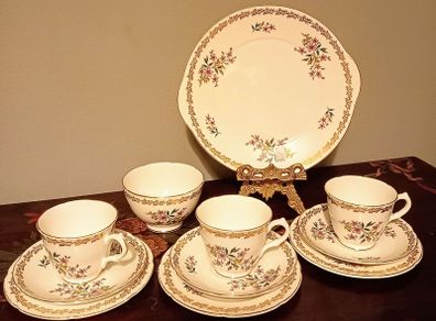 Set of 3 Vintage Royal Grafton Bone China.