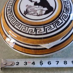 Lovely Greek trinket dish.