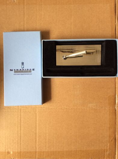 Newbridge Silverware Pen Holder In Presentation Box.