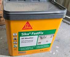 Sika Fastfix Self-Setting Paving Jointing Compound Dark Buff