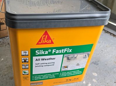 Sika Fastfix Self-Setting Paving Jointing Compound Dark Buff