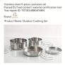 4 pieces camping cookware set. Compact and lightweight Image 3