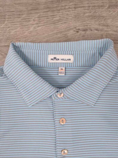 Peter Millar Long Sleeve Golf Polo Shirt Mens XL/XXL