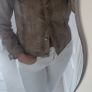 lucid ltd. Genuine Leather Jacket Sz M (Fit 10-12UK) Image 3