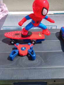 spiderman electric skateboard