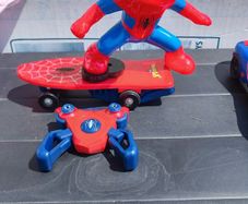 spiderman electric skateboard