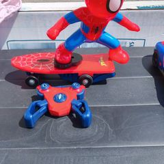 spiderman electric skateboard