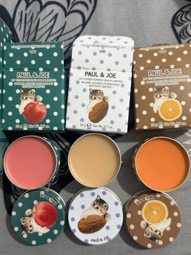 Paul and jo lip balms new