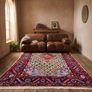 Beautiful Colourful Persian 9ft x 4ft Tribal Koliai hand knotted wool carpet rug. Image 2