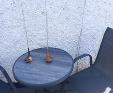 Old Golf Clubs Left hand Driver and right hand 3 Wood