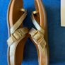 Strive Women's sandals size 6UK.  Gold. As New with box. Image 4