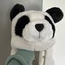 M&S Panda bear hat 7-9y Image 2