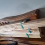 Solid Wooden King Size Sleigh Bed Image 2