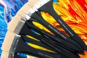 12pcs Bristles Long Rod Brushes Set Gouache Acrylic Board Painting Brush Cleaning Removal Multi-function Practical Brushes Set