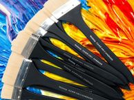 main image for ad 12pcs Bristles Long Rod Brushes Set Gouache Acrylic Board Painting Brush Cleaning Removal Multi-function Practical Brushes Set